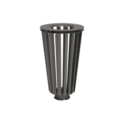 Cityscape Direct Lofoten Litter Bin (Steel) Procity Grey / No Bucket