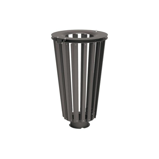 Cityscape Direct Lofoten Litter Bin (Steel) Procity Grey / No Bucket