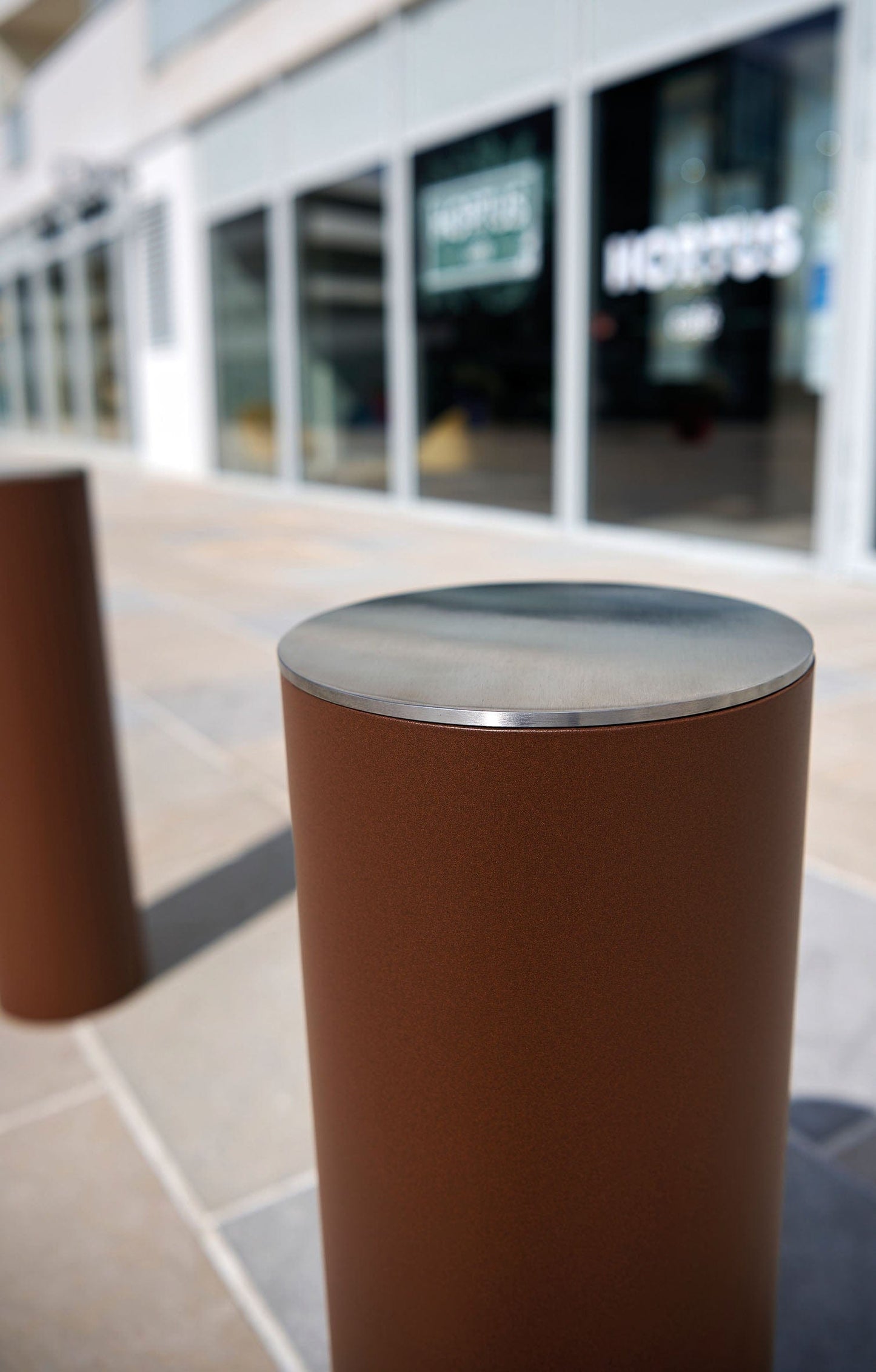 Cityscape Direct Province Brushed Steel Large Bollard