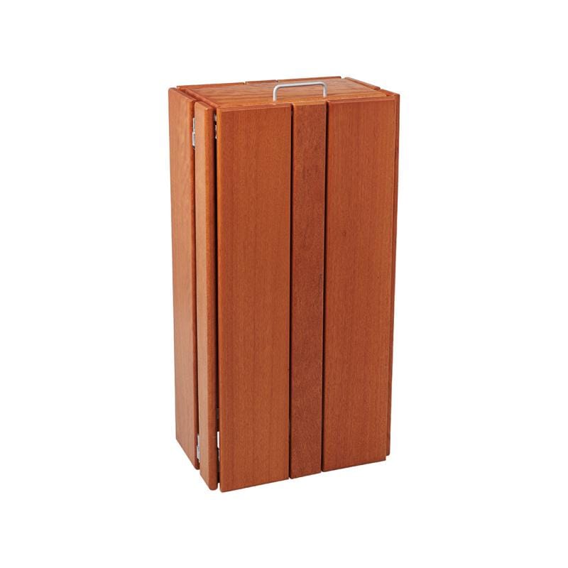 Cityscape Direct Seville Litter Bin Rectangular (No Bucket) / Light Oak