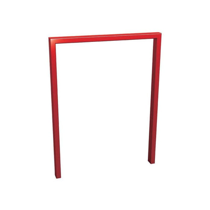 Cityscape Direct Milan Bicycle Stand Red (RAL 3020) / Classic / Concreted