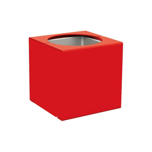 Cityscape Direct Kube Planter (Steel) Red (RAL 3020)