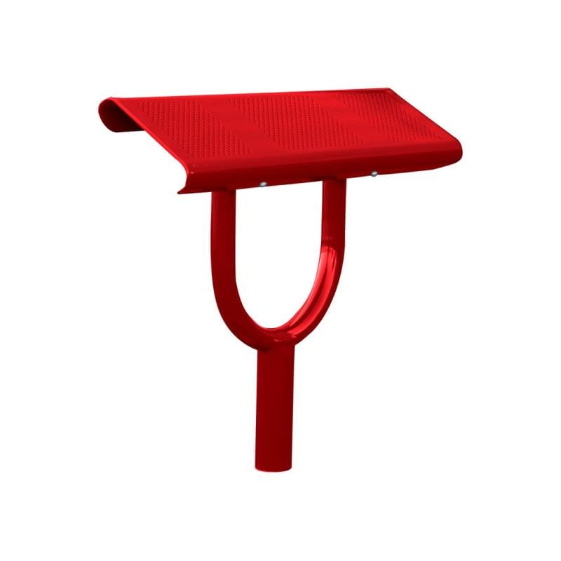 Cityscape Direct Oslo Steel Perch Seat Red (RAL 3020)