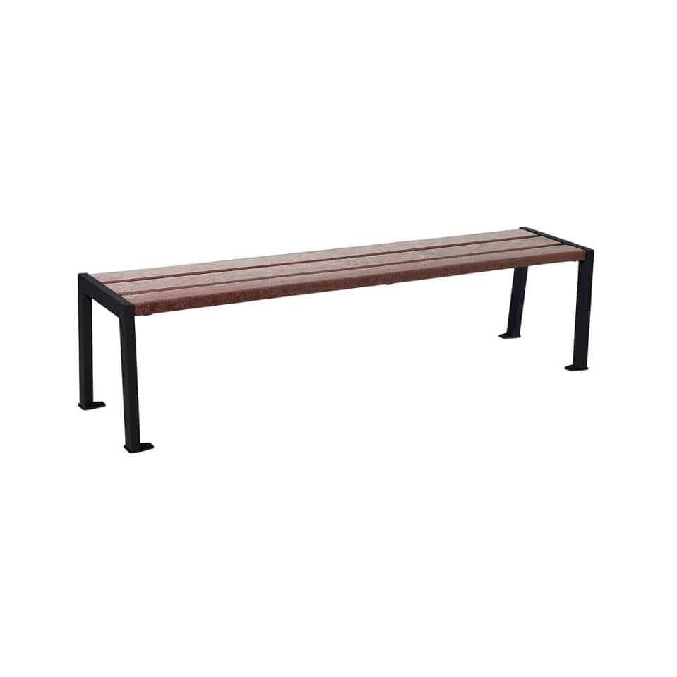 Cityscape Direct Silaos Bench (Steel and Recycled Plastic)