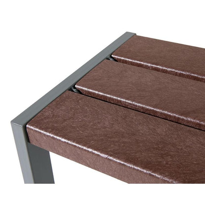 Cityscape Direct Silaos Bench (Steel and Recycled Plastic)