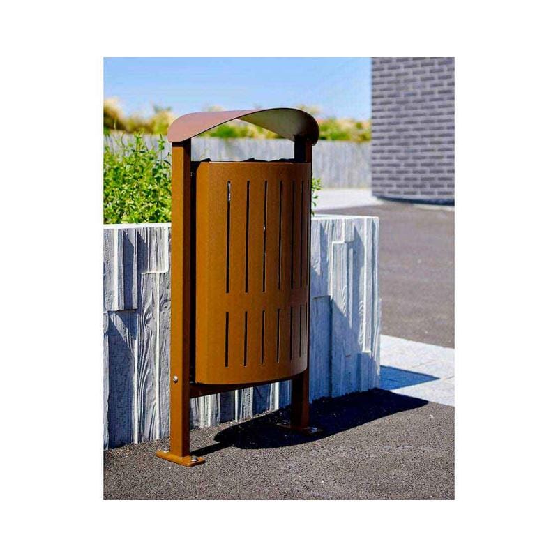 Cityscape Direct Silaos Litter Bin (Steel)