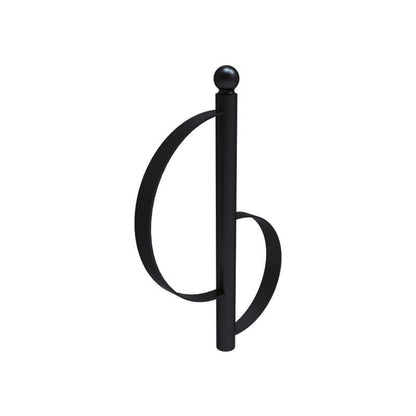 Cityscape Direct Province Classic Bicycle Stand Sphere / Black (RAL 9005)