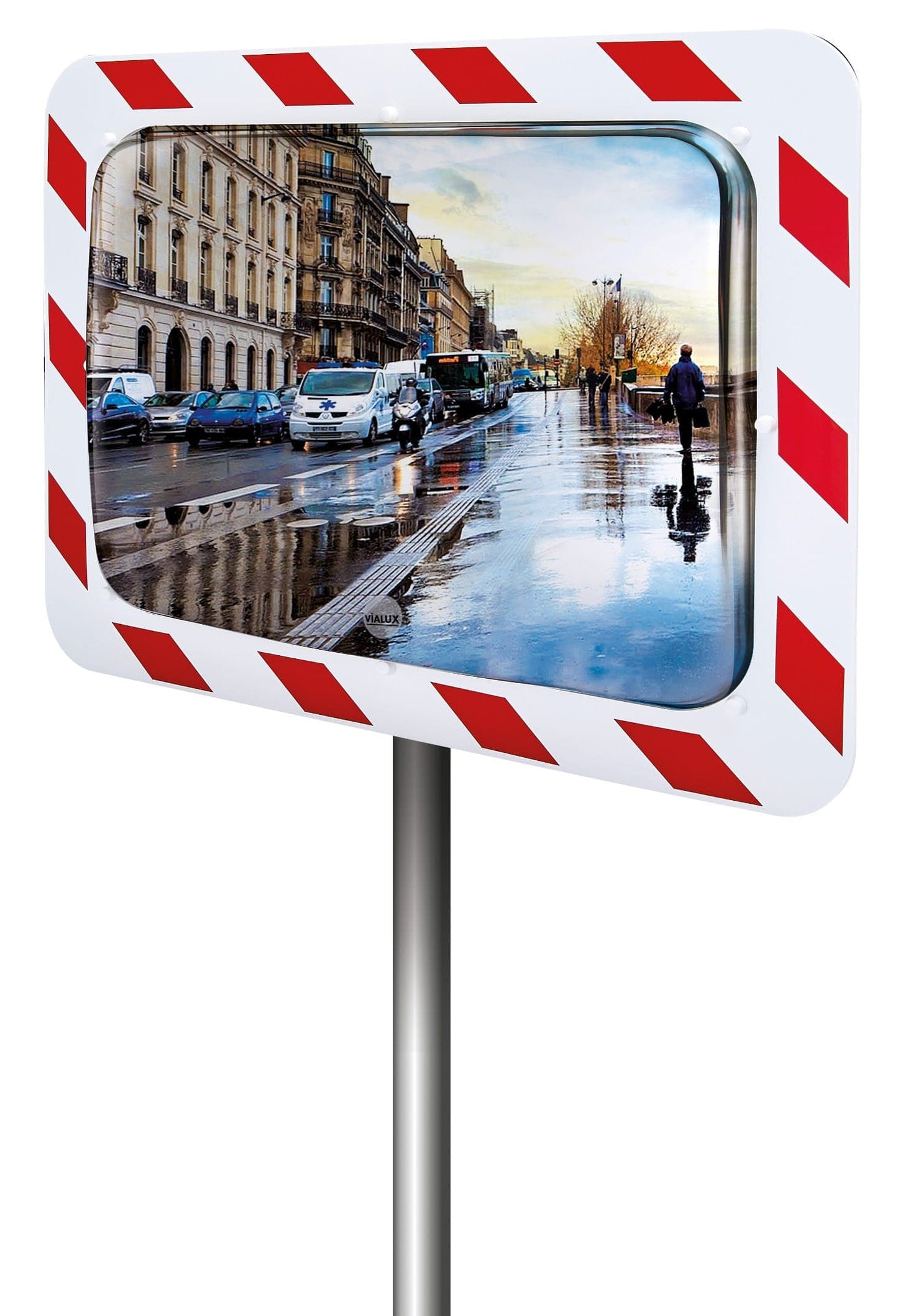 Cityscape Direct Stainless Steel Traffic Mirrors Anti-Condensation and Anti-Frost