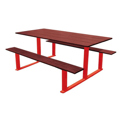 Cityscape Direct Riga Picnic Table Standard / Red (RAL 3020)