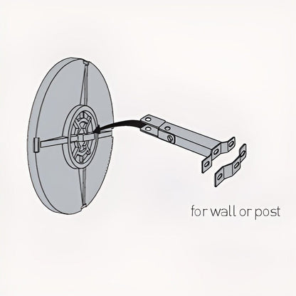 Cityscape Direct Traffic Mirror with Red and White Frame