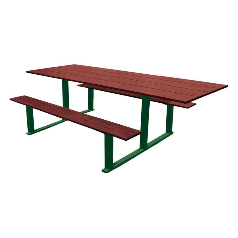 Cityscape Direct Riga Picnic Table Wheelchair Accessible / Green (RAL 6005)