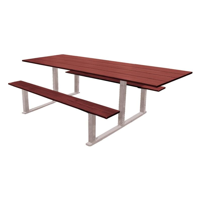 Cityscape Direct Riga Picnic Table Wheelchair Accessible / Light Grey (RAL 7044)