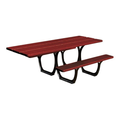 Cityscape Direct Seville Picnic Table Wheelchair Accessible / Mahogany