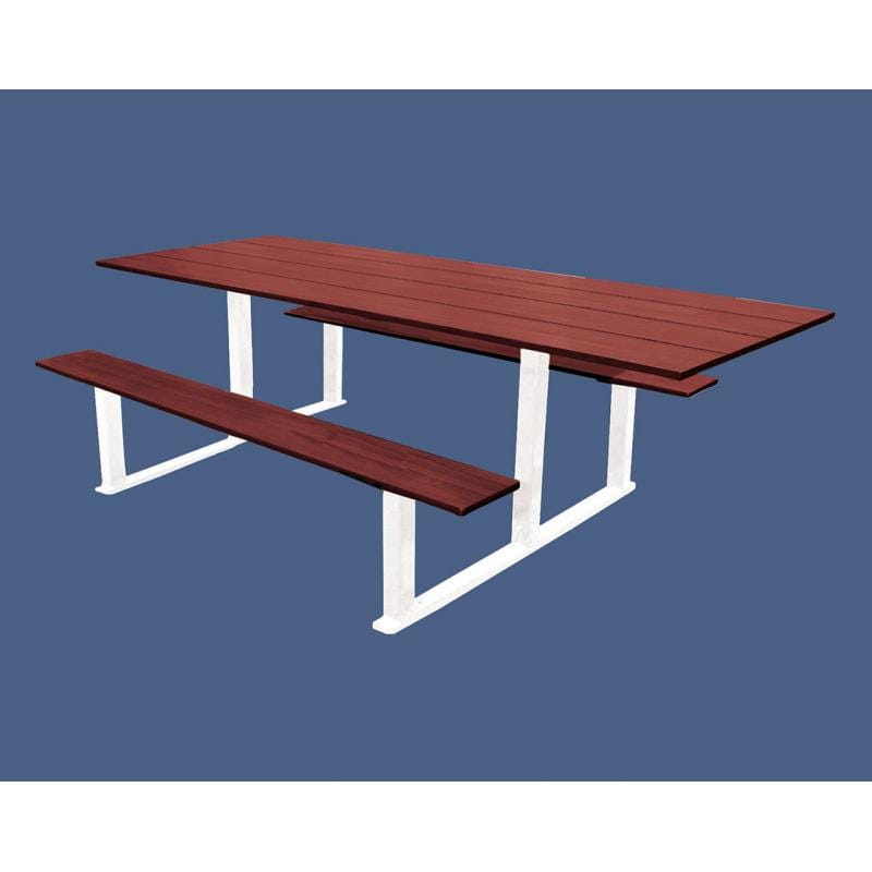 Cityscape Direct Riga Picnic Table Wheelchair Accessible / White (RAL 9010)