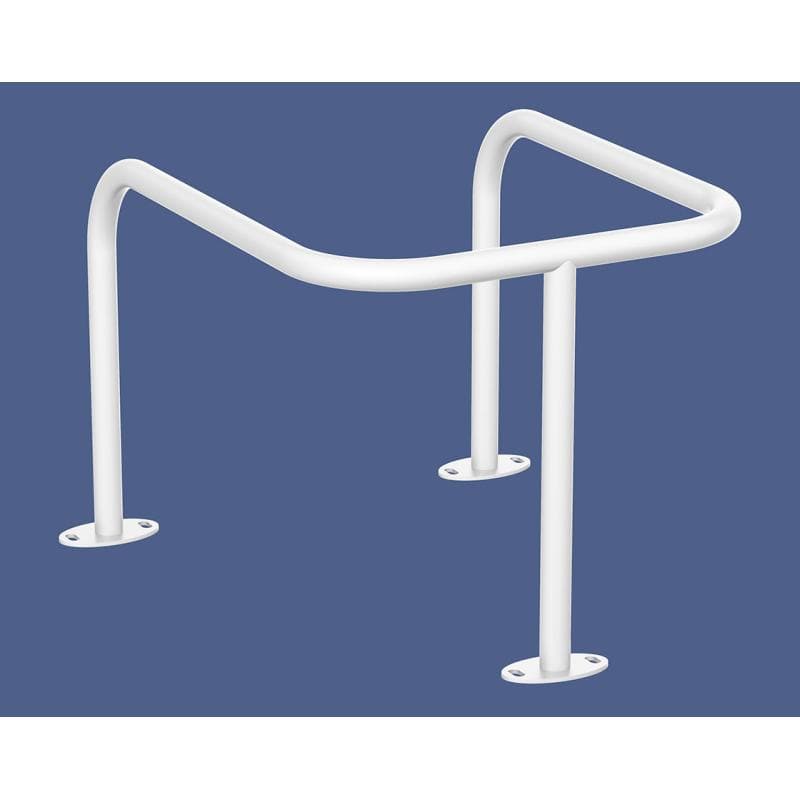 Cityscape Direct Pole Protector (35mm) White (RAL 9010) / Base Plates