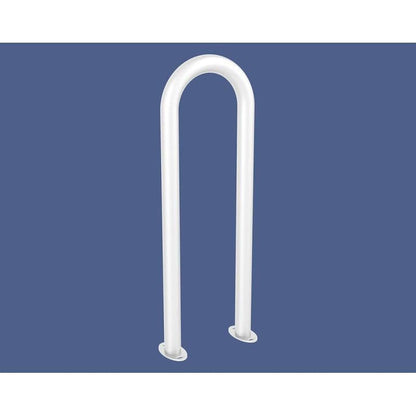Cityscape Direct Trombone Bicycle Stand White (RAL 9010) / Base Plates