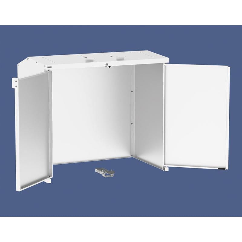 Cityscape Direct Berlin Wheelie Bin Enclosure White (RAL 9010)