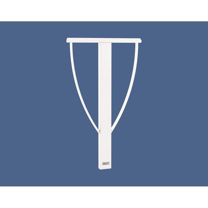 Cityscape Direct Lisbon Bicycle Stand White (RAL 9010) / Concrete
