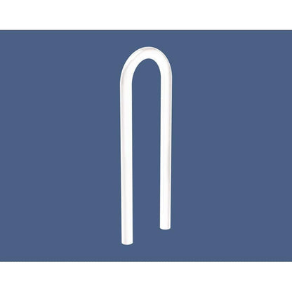 Cityscape Direct Trombone Bicycle Stand White (RAL 9010) / Concrete