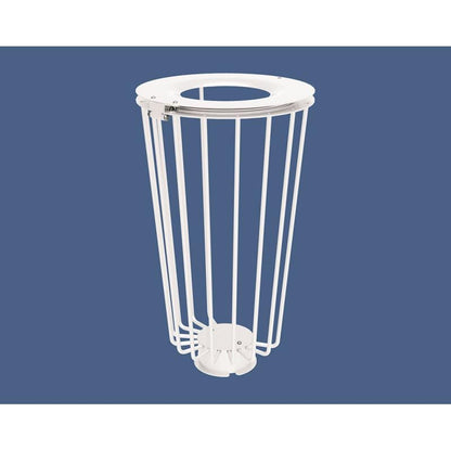 Cityscape Direct Lofoten Litter Bin (Lightweight) White (RAL 9010)