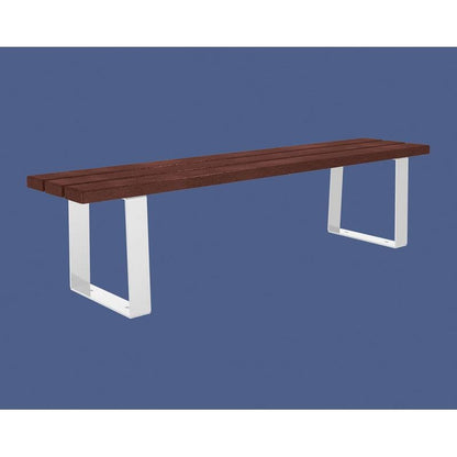 Cityscape Direct Riga Bench (Recycled Plastic) White (RAL 9010)