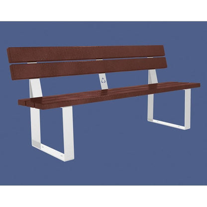Cityscape Direct Riga Seat (Recycled Plastic) White (RAL 9010)