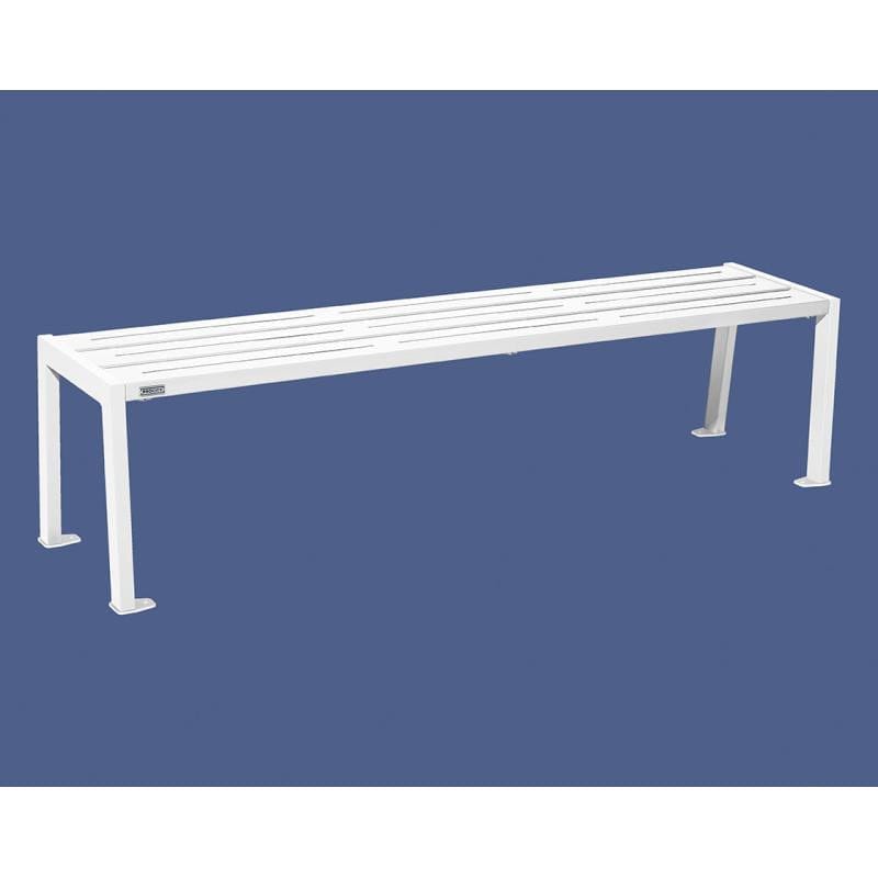Cityscape Direct Silaos Bench (Steel) White (RAL 9010)