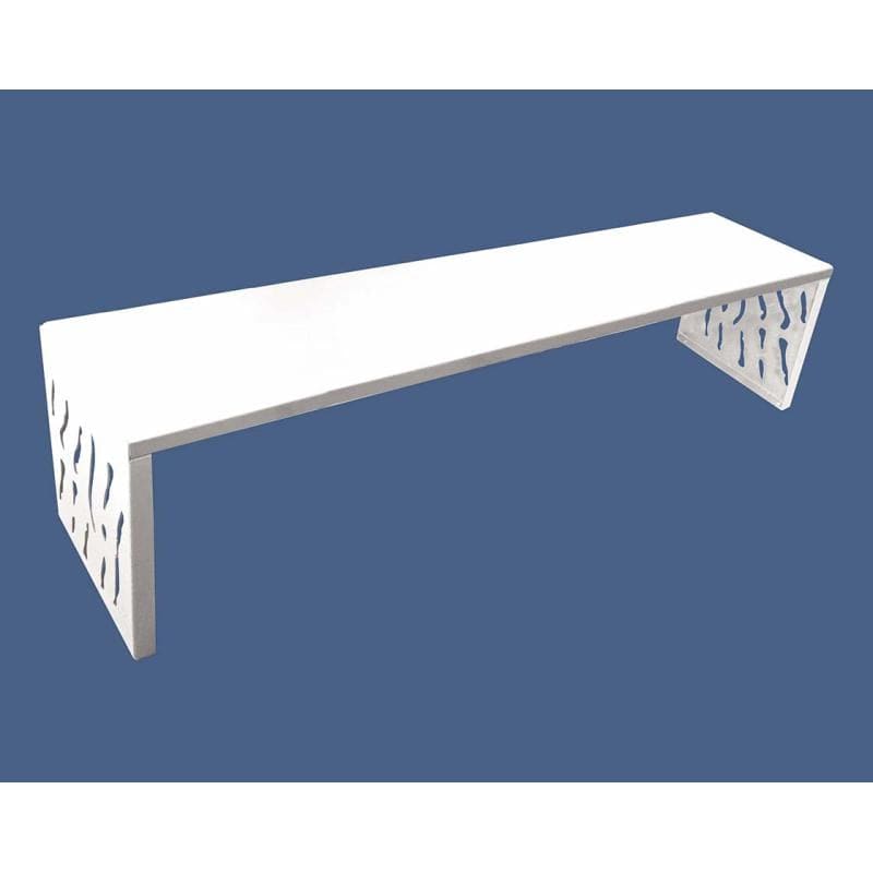 Cityscape Direct Venice Bench (Steel) White (RAL 9010)